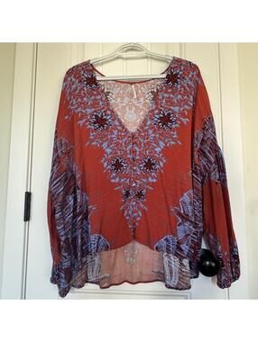 Free People Birds of a Feather Medium Top